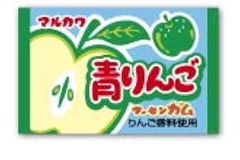 りんごです Amazon | マルカワ 青りんご ガム 120個入（55個+当たり分5個×2